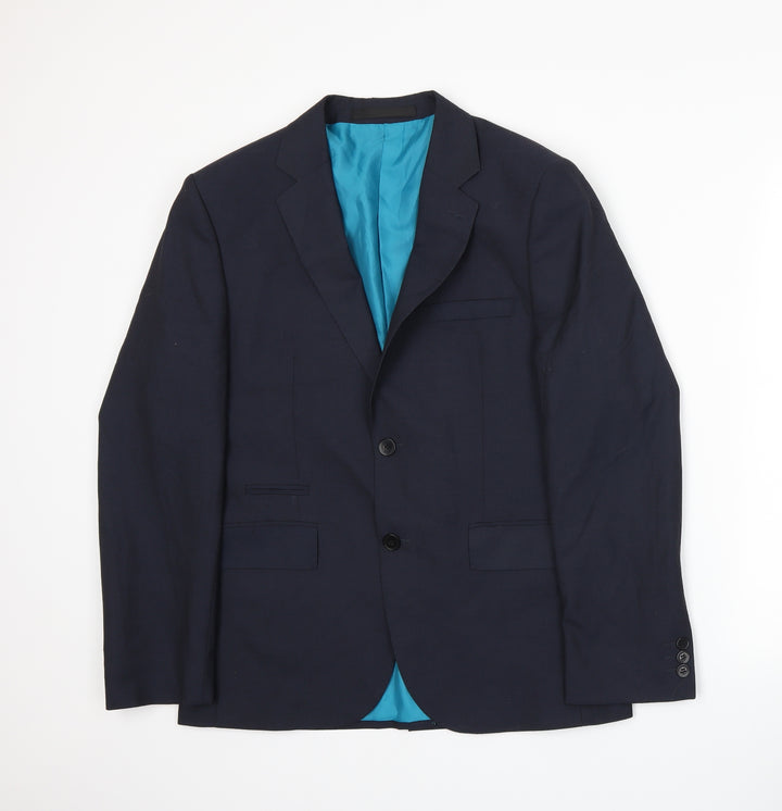 Marks and Spencer Mens Blue Jacket Suit Jacket Size M