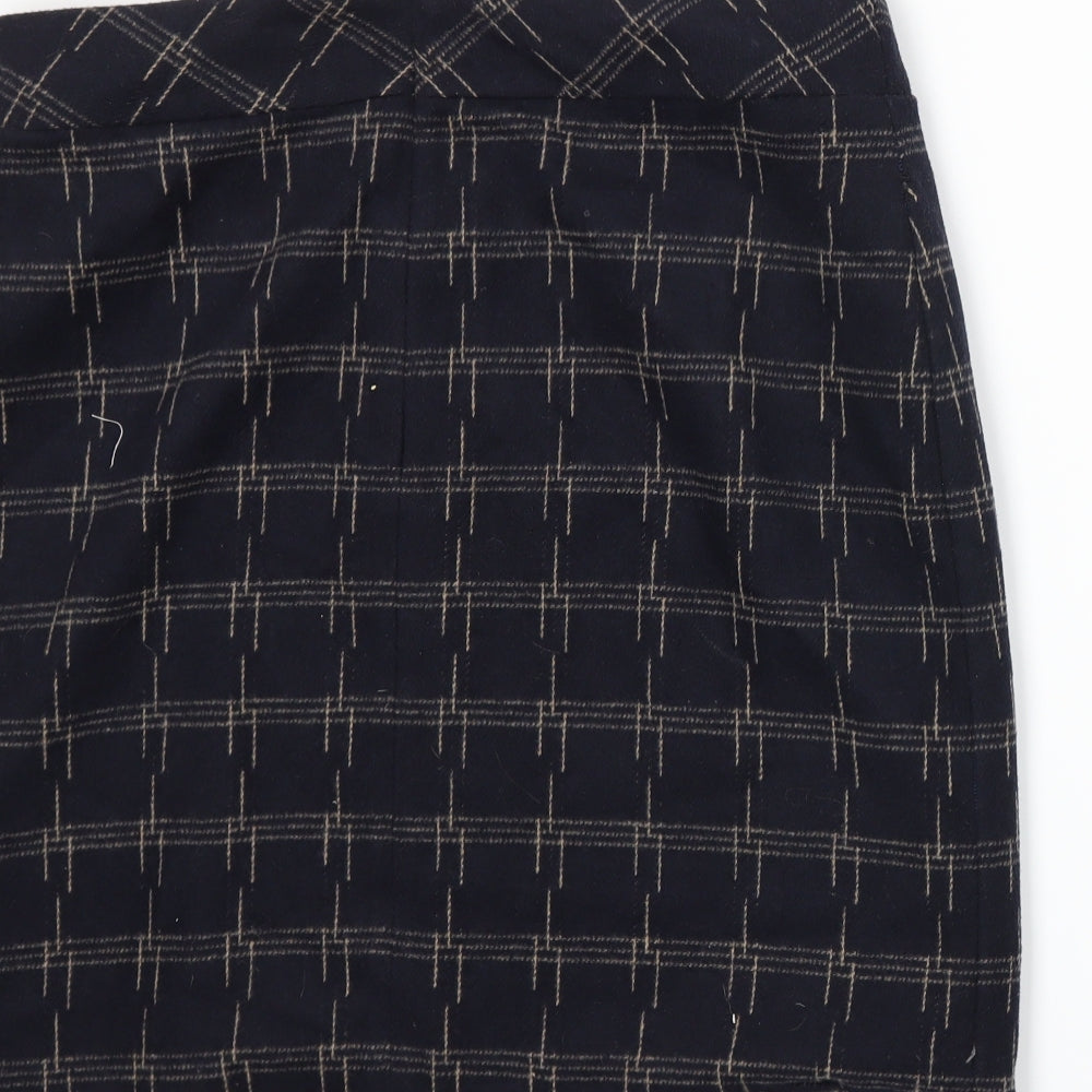 Marks and Spencer Womens Blue   A-Line Skirt Size 16