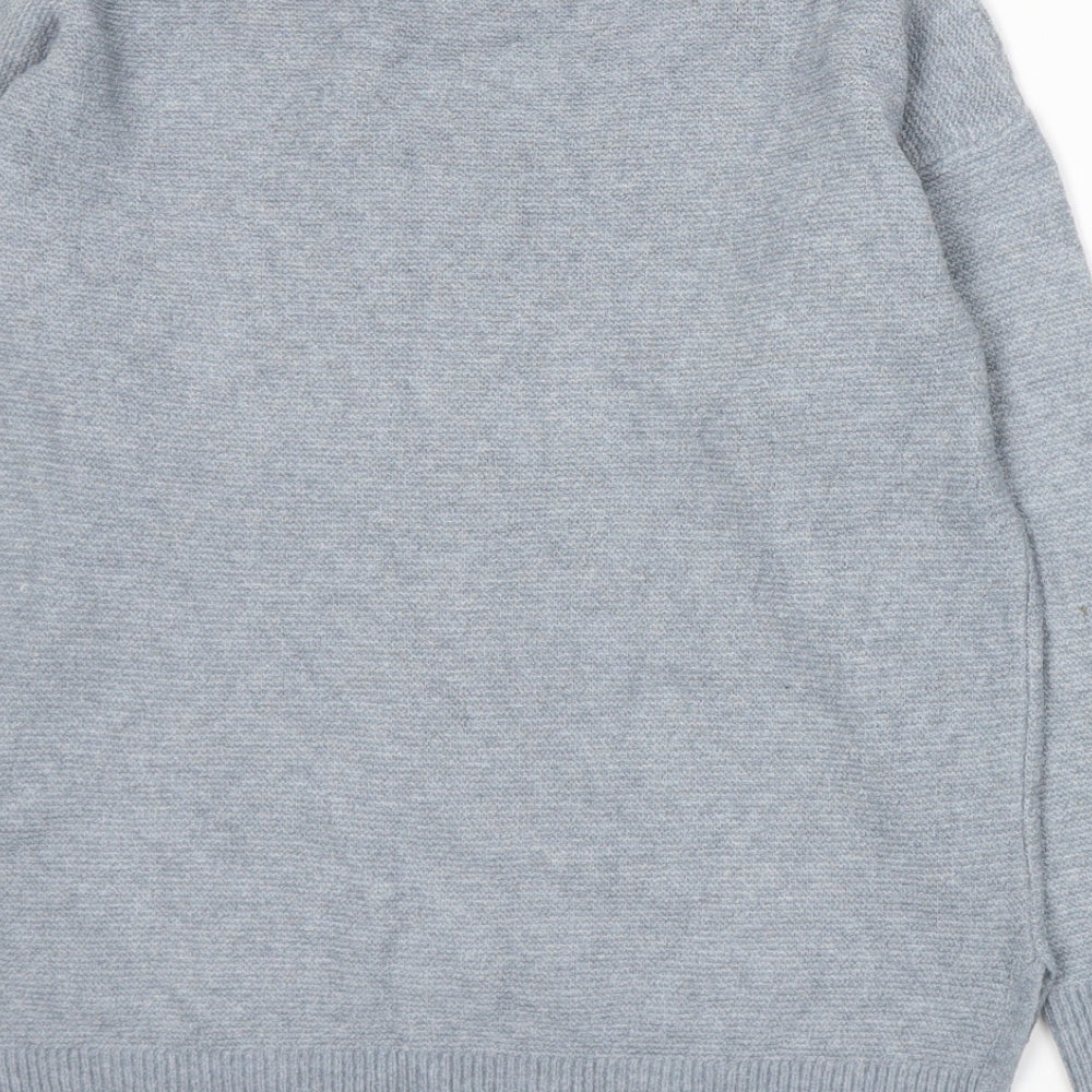 Primark Womens Blue  Knit Pullover Jumper Size 10