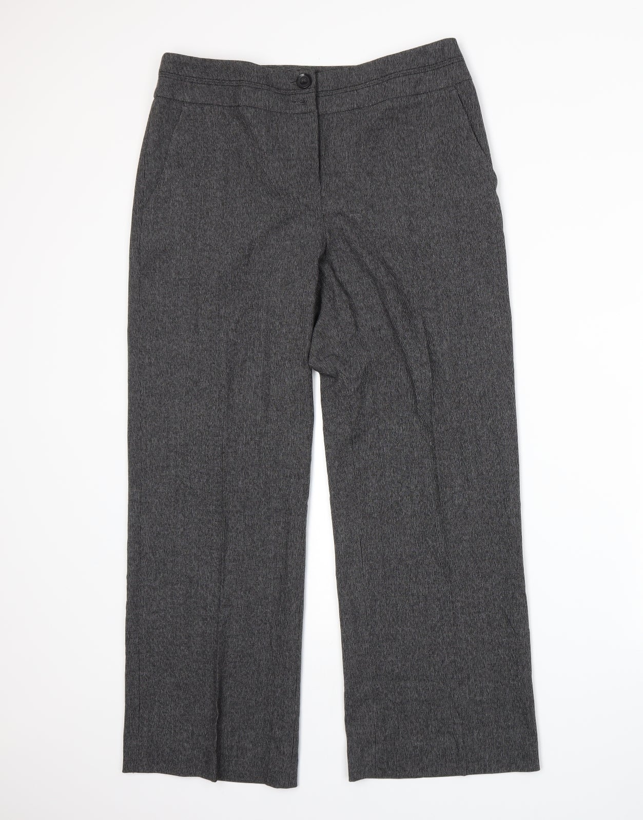 BHS Womens Grey   Trousers  Size 12 L27 in
