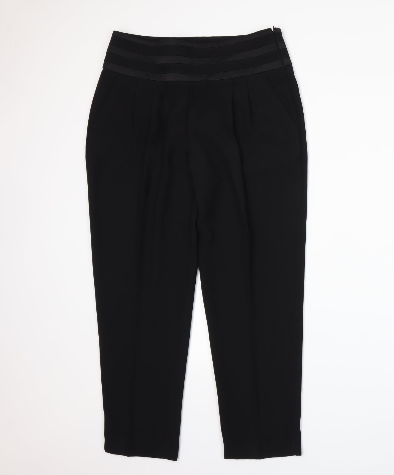 Episode Womens Black   Trousers  Size 8 L26 in