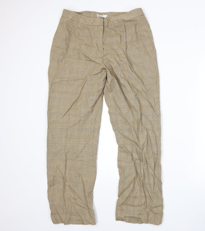 Precis Womens Beige Trousers Size 16 L27 in