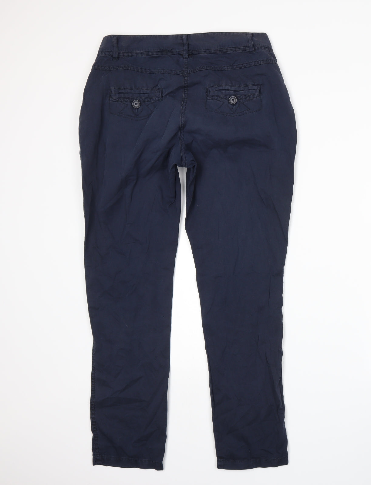 Dorothy Perkins Womens Blue   Trousers  Size 10 L27 in