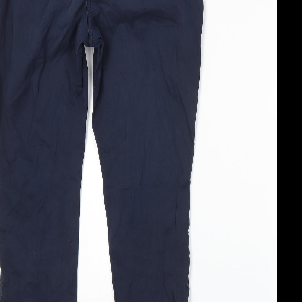 Dorothy Perkins Womens Blue   Trousers  Size 10 L27 in