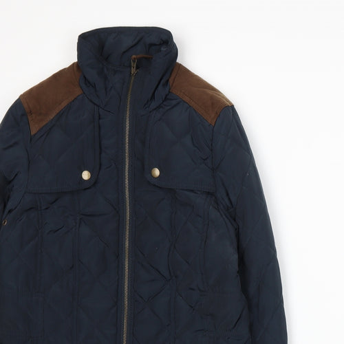 Atmosphere Womens Blue   Quilted Jacket Size 10