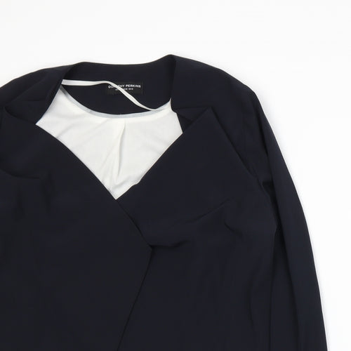 Dorothy Perkins Womens Blue   Jacket Blazer Size 10