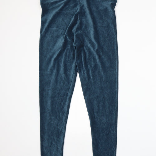 Marks and Spencer Womens Blue   Sweatpants Trousers Size 14 L27 in