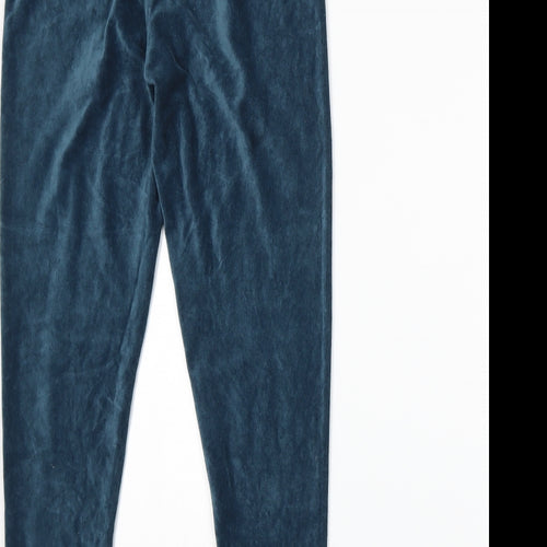 Marks and Spencer Womens Blue   Sweatpants Trousers Size 14 L27 in