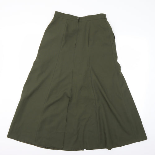 Gerry Weber Womens Green  Rayon Peasant Skirt Size 12