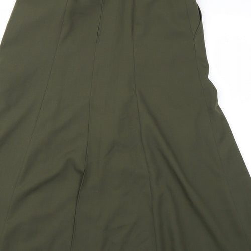 Gerry Weber Womens Green  Rayon Peasant Skirt Size 12