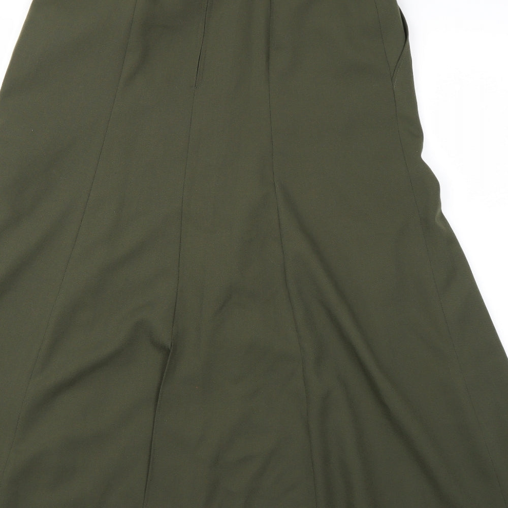 Gerry Weber Womens Green  Rayon Peasant Skirt Size 12