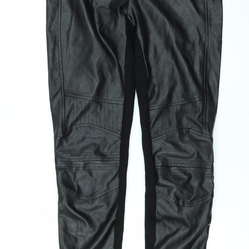 Desires Womens Black   Trousers  Size M L26 in