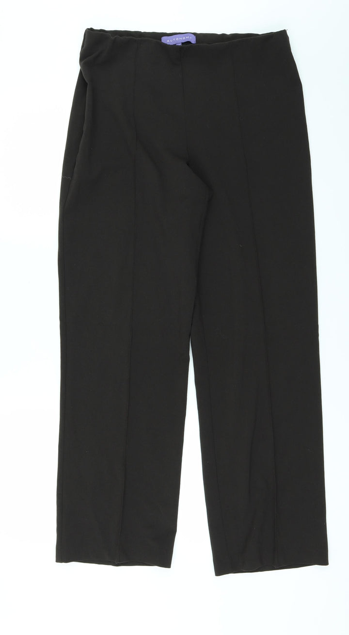 Autonomy Womens Brown Trousers Size 10 L26 in