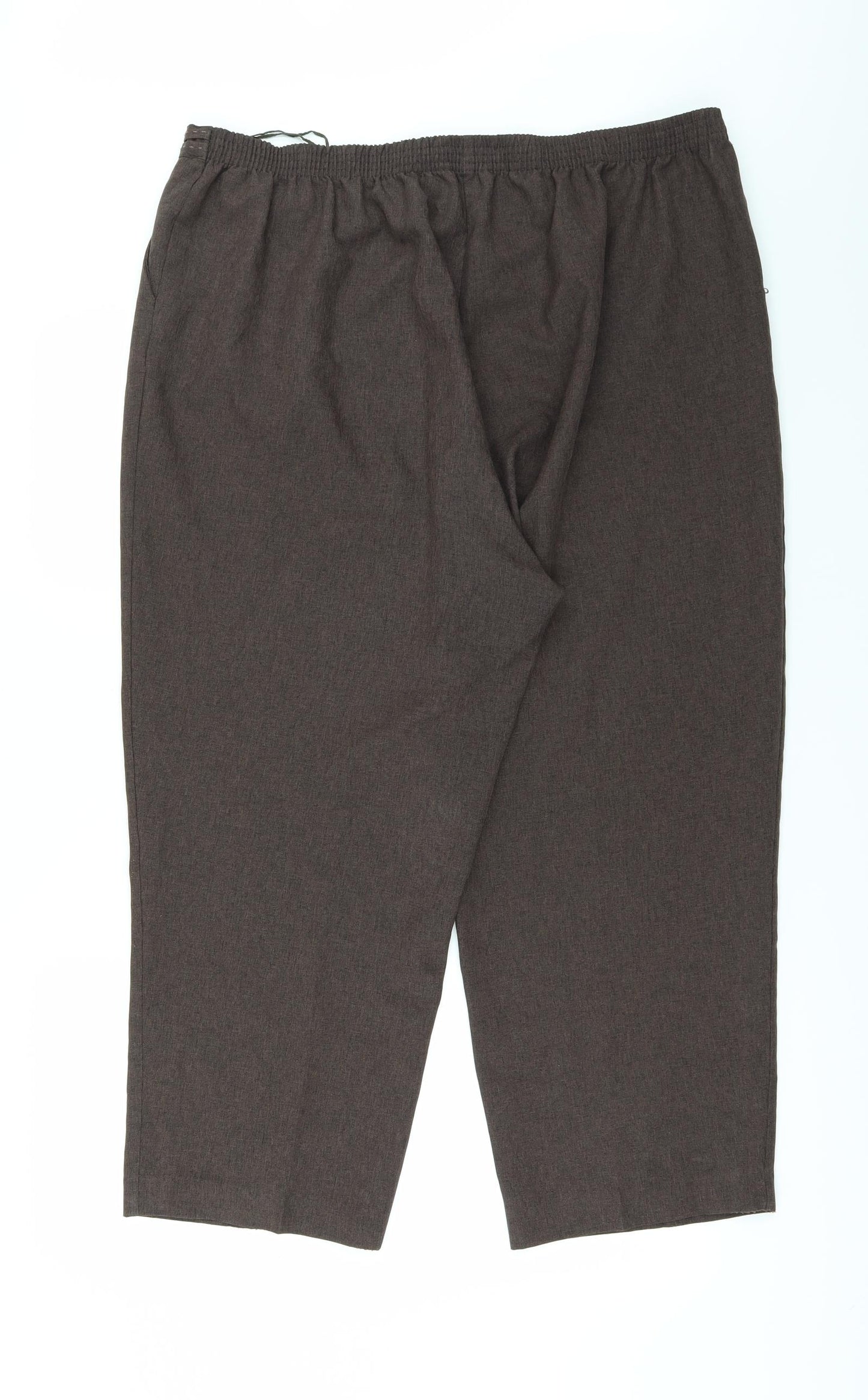 BM Womens Brown   Trousers  Size 20 L25 in