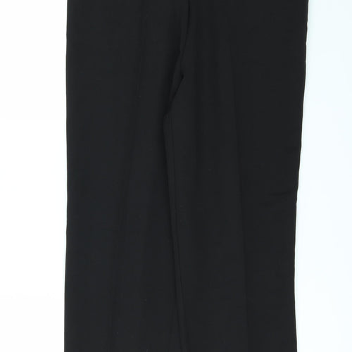 Preworn Womens Black   Trousers  Size 16 L27 in