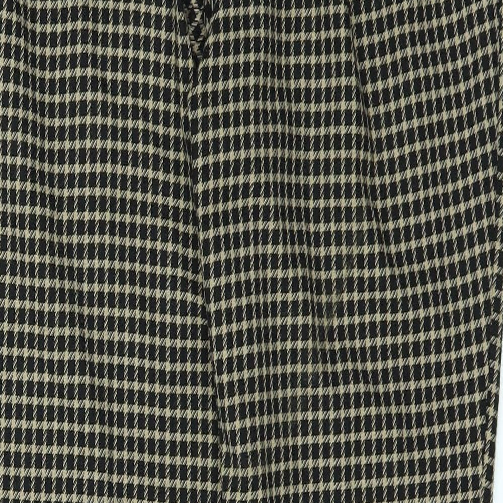 F&F Womens Black   Trousers  Size 12 L26 in