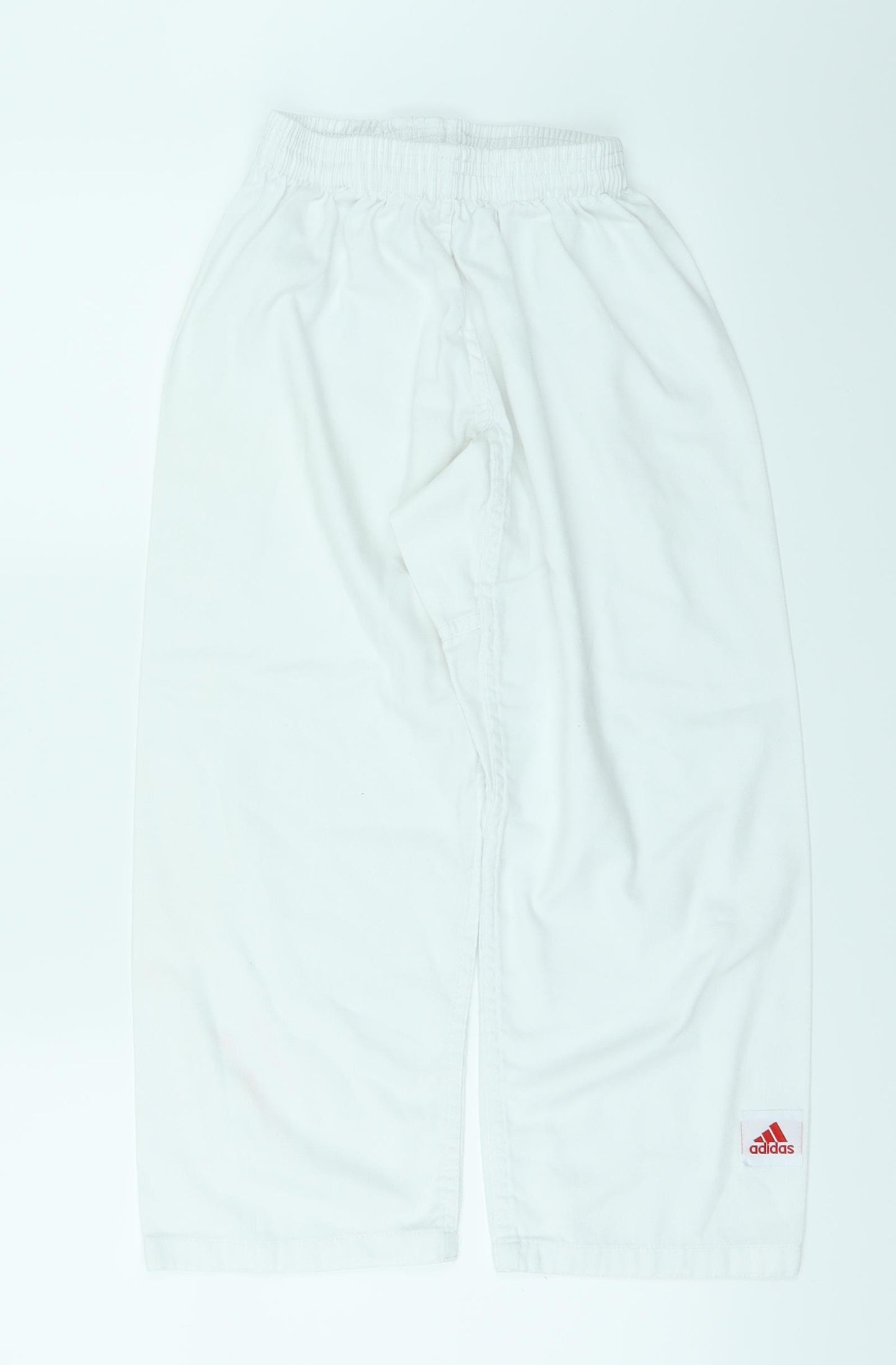 adidas Boys White   Sweatpants Trousers Size 10 Years