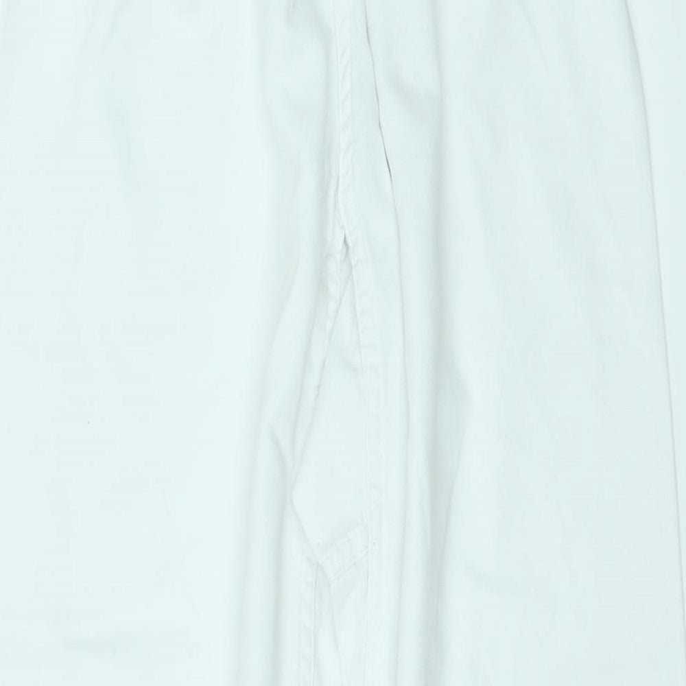 adidas Boys White   Sweatpants Trousers Size 10 Years