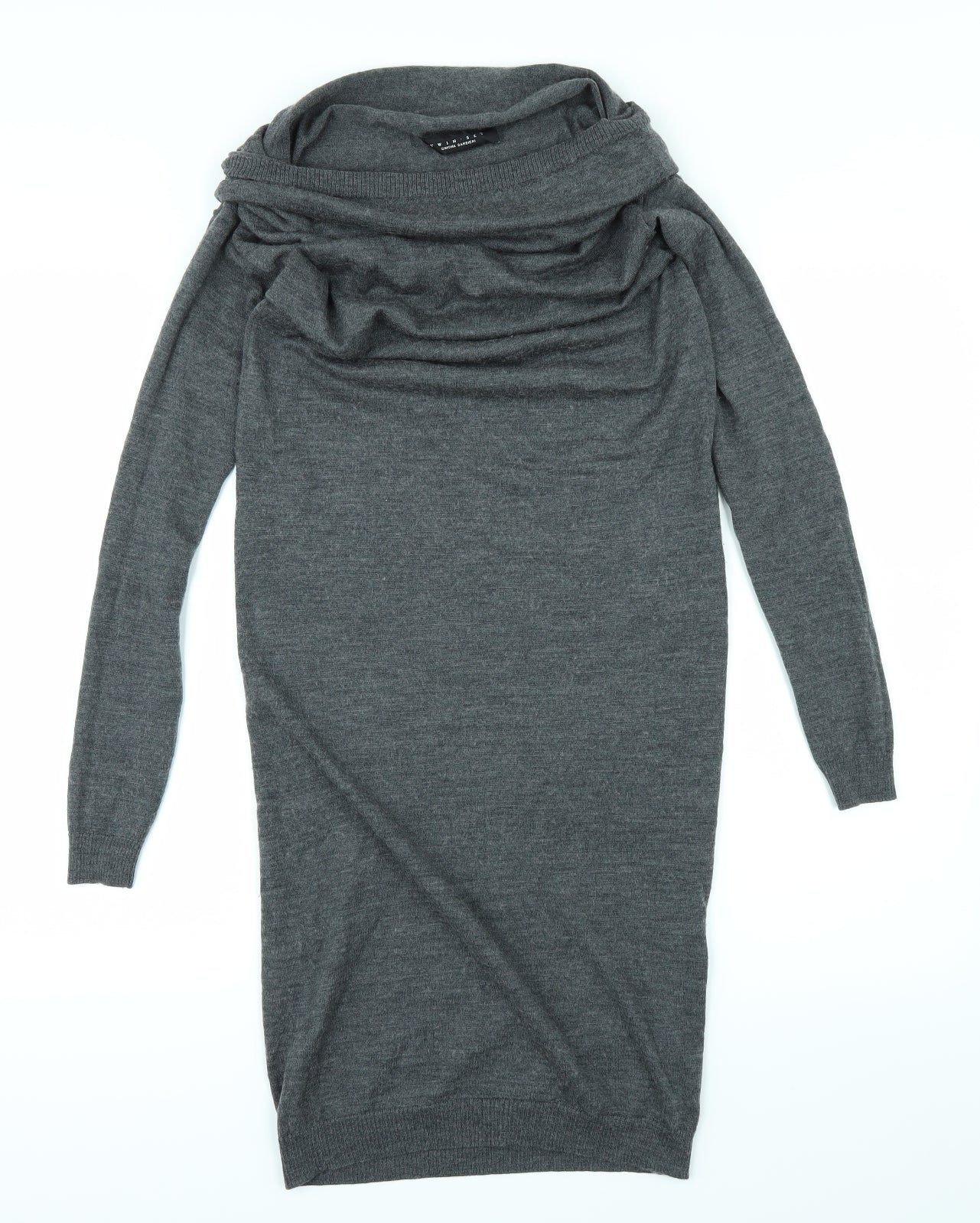 Twin Set Womens Grey   Pencil Dress  Size S