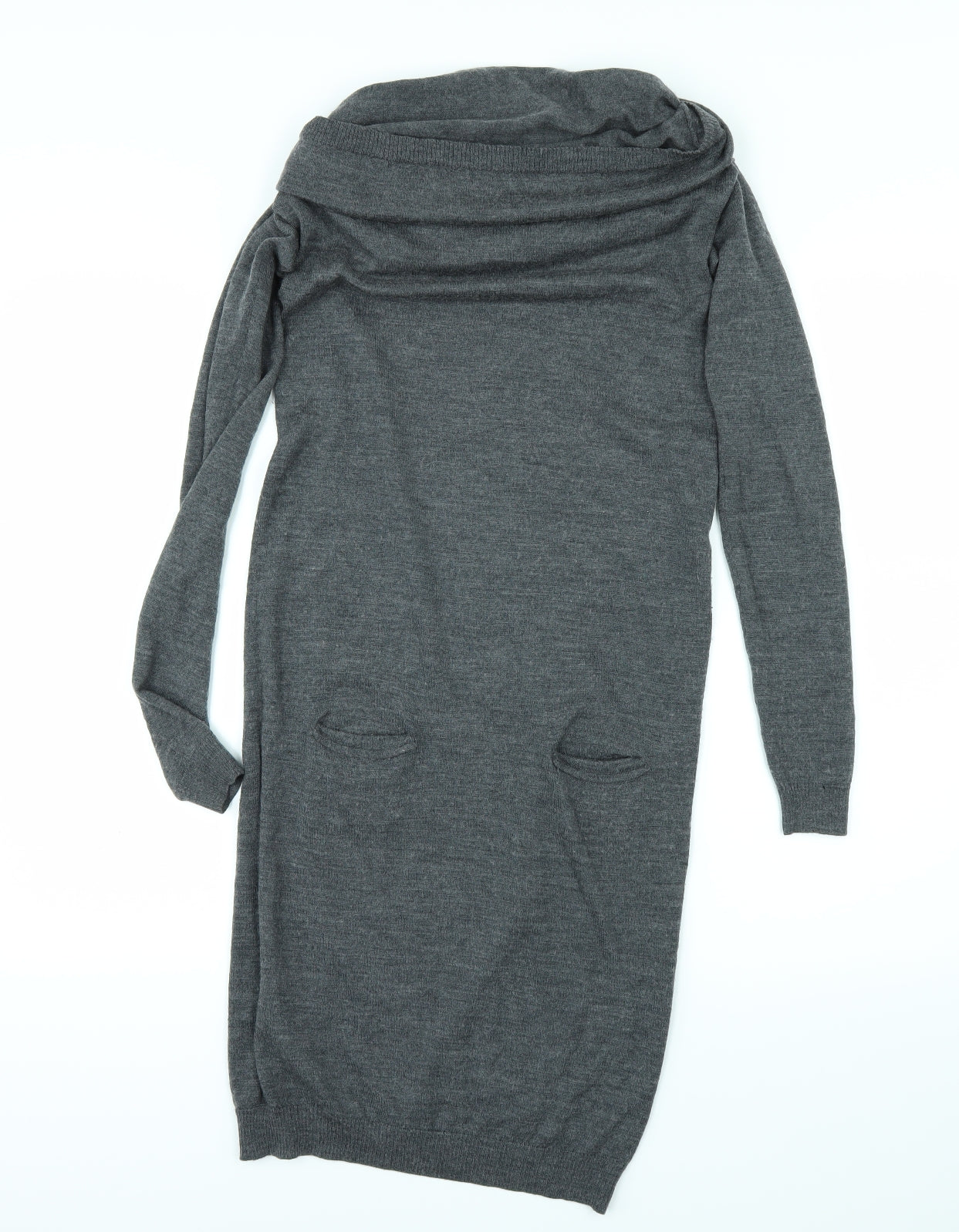 Twin Set Womens Grey   Pencil Dress  Size S