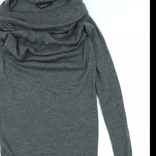 Twin Set Womens Grey   Pencil Dress  Size S