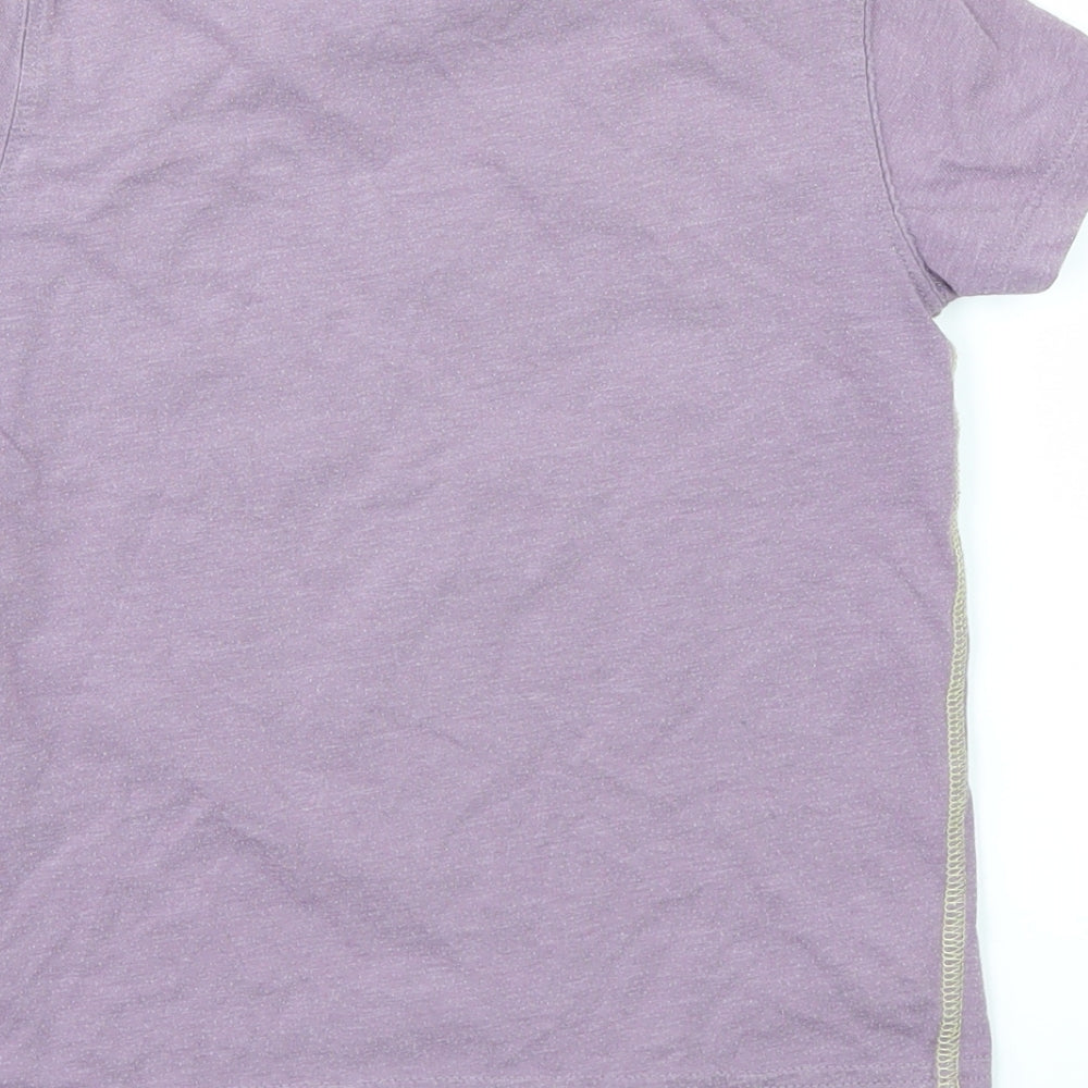 NEXT Girls Purple   Basic T-Shirt Size 5 Years