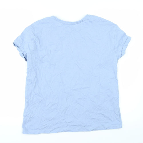 Marks and Spencer Mens Blue    T-Shirt Size M