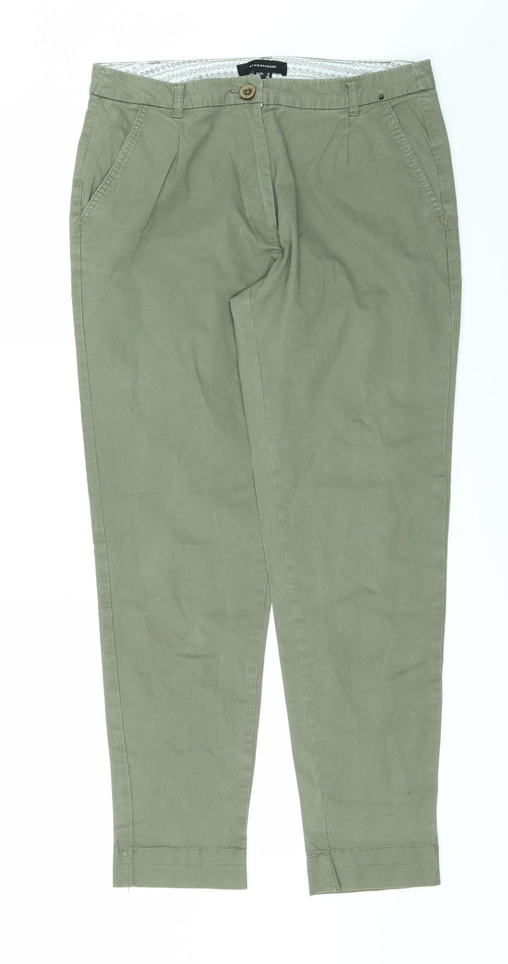 Atmosphere Womens Green   Skinny Jeans Size 12 L27 in