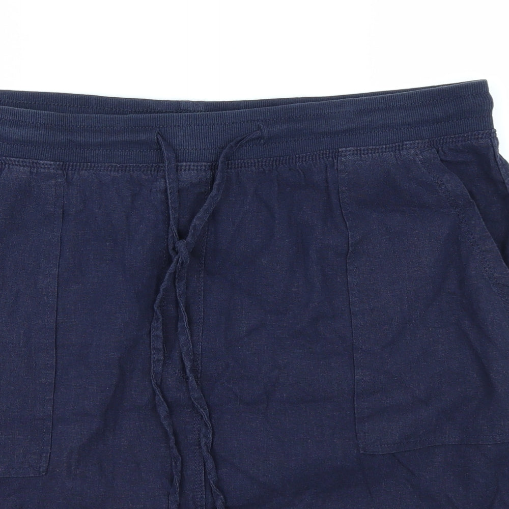 Marks and Spencer Womens Blue   A-Line Skirt Size 16