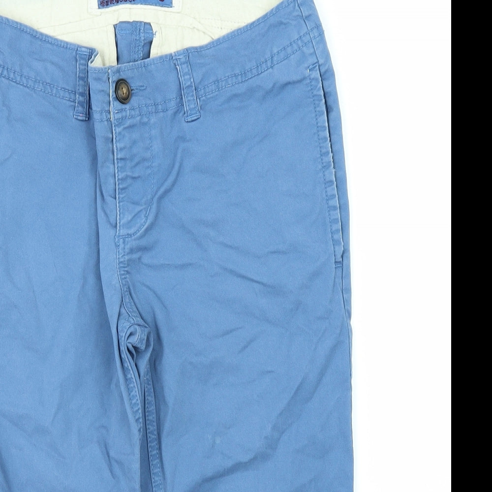Superdry Mens Blue   Chino Shorts Size S