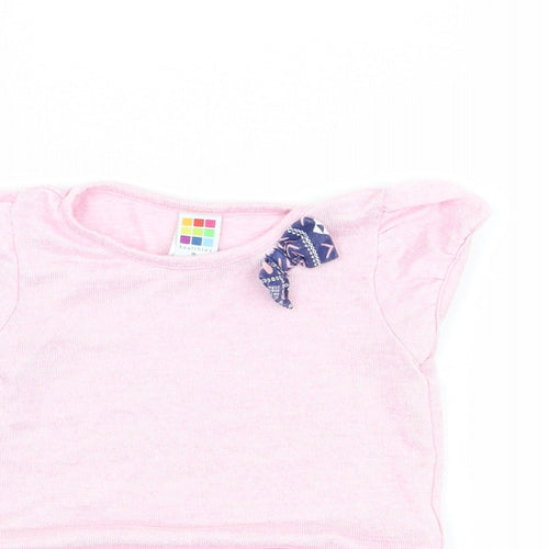 Healthtex Girls Pink   Basic T-Shirt Size 3 Years