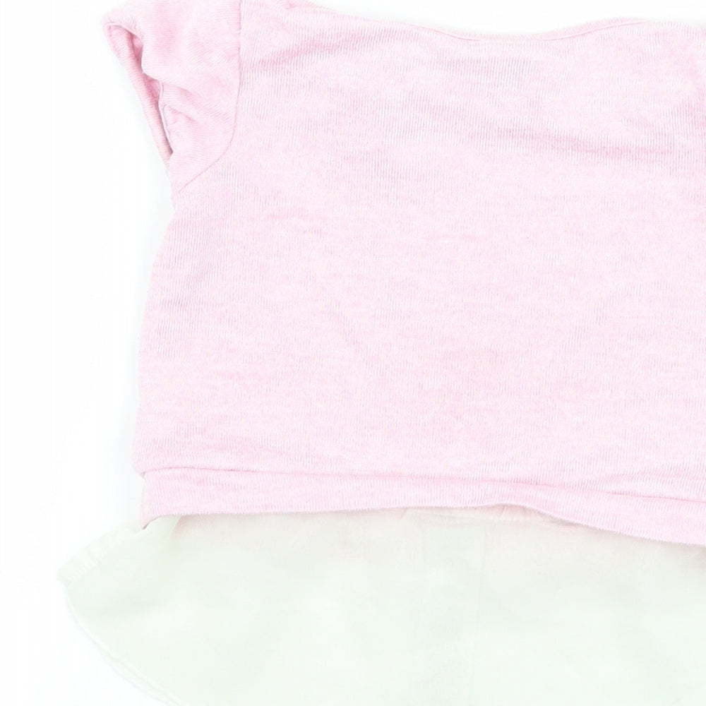 Healthtex Girls Pink   Basic T-Shirt Size 3 Years
