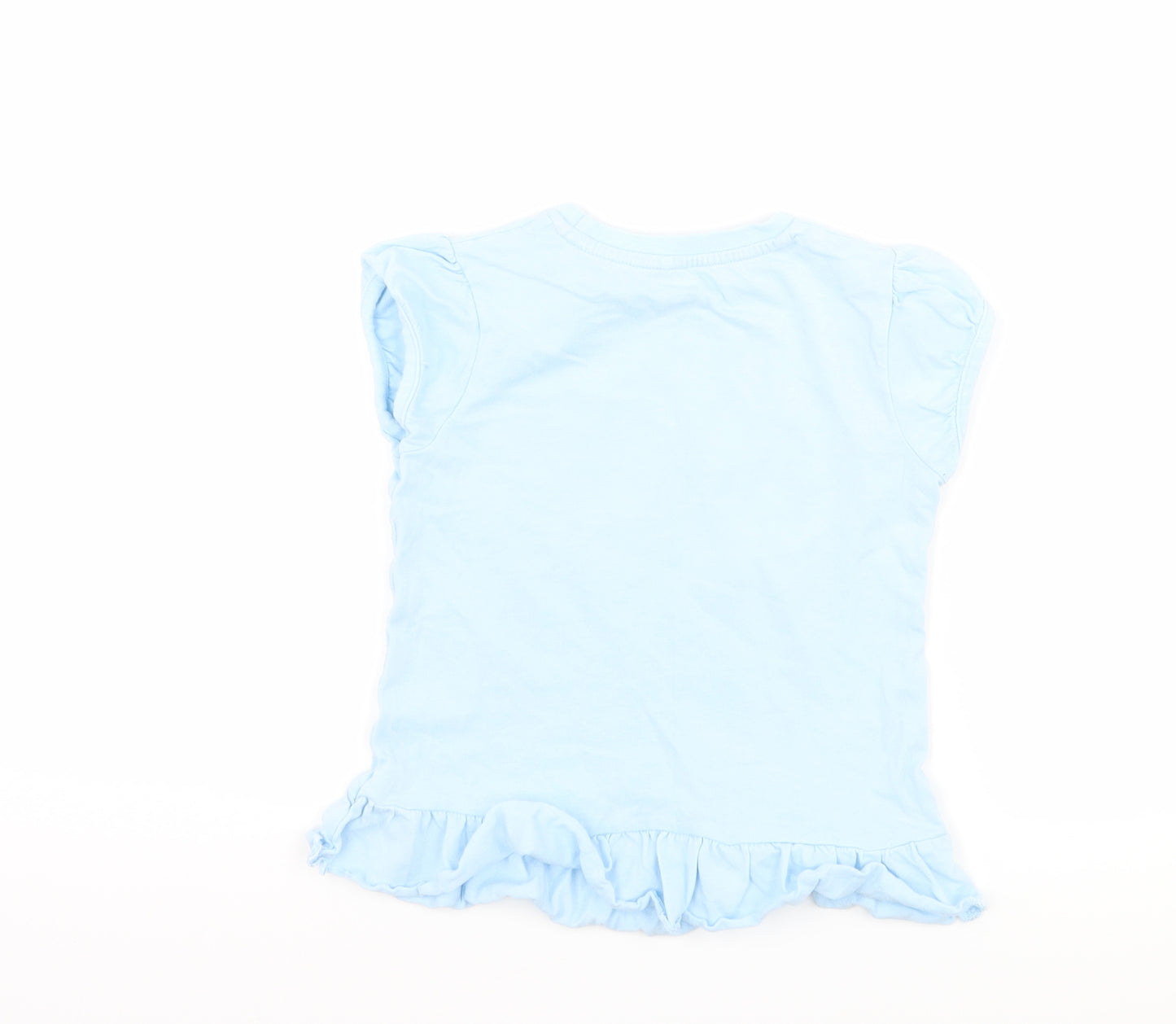 George Girls Blue   Basic T-Shirt Size 3-4 Years  - Paw Patrol