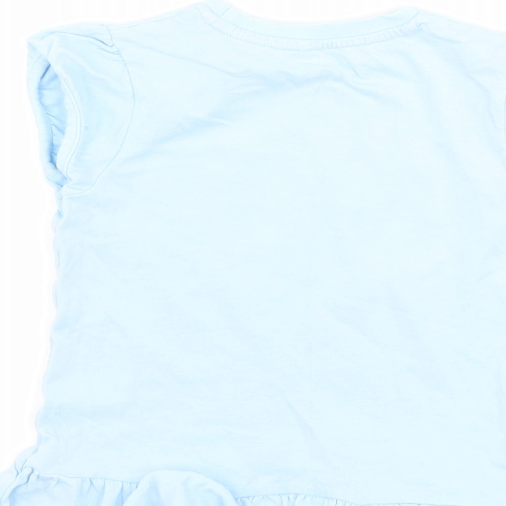 George Girls Blue   Basic T-Shirt Size 3-4 Years  - Paw Patrol