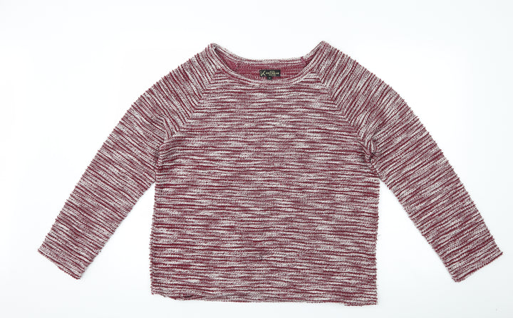 New Look Womens Purple Pullover Jumper Size 16