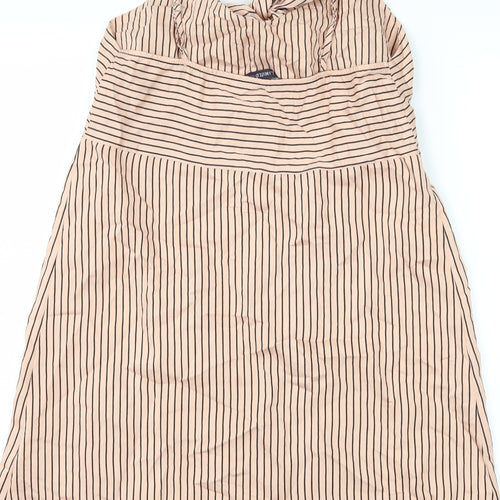 Marks and Spencer Womens Pink Striped  Shift  Size 8