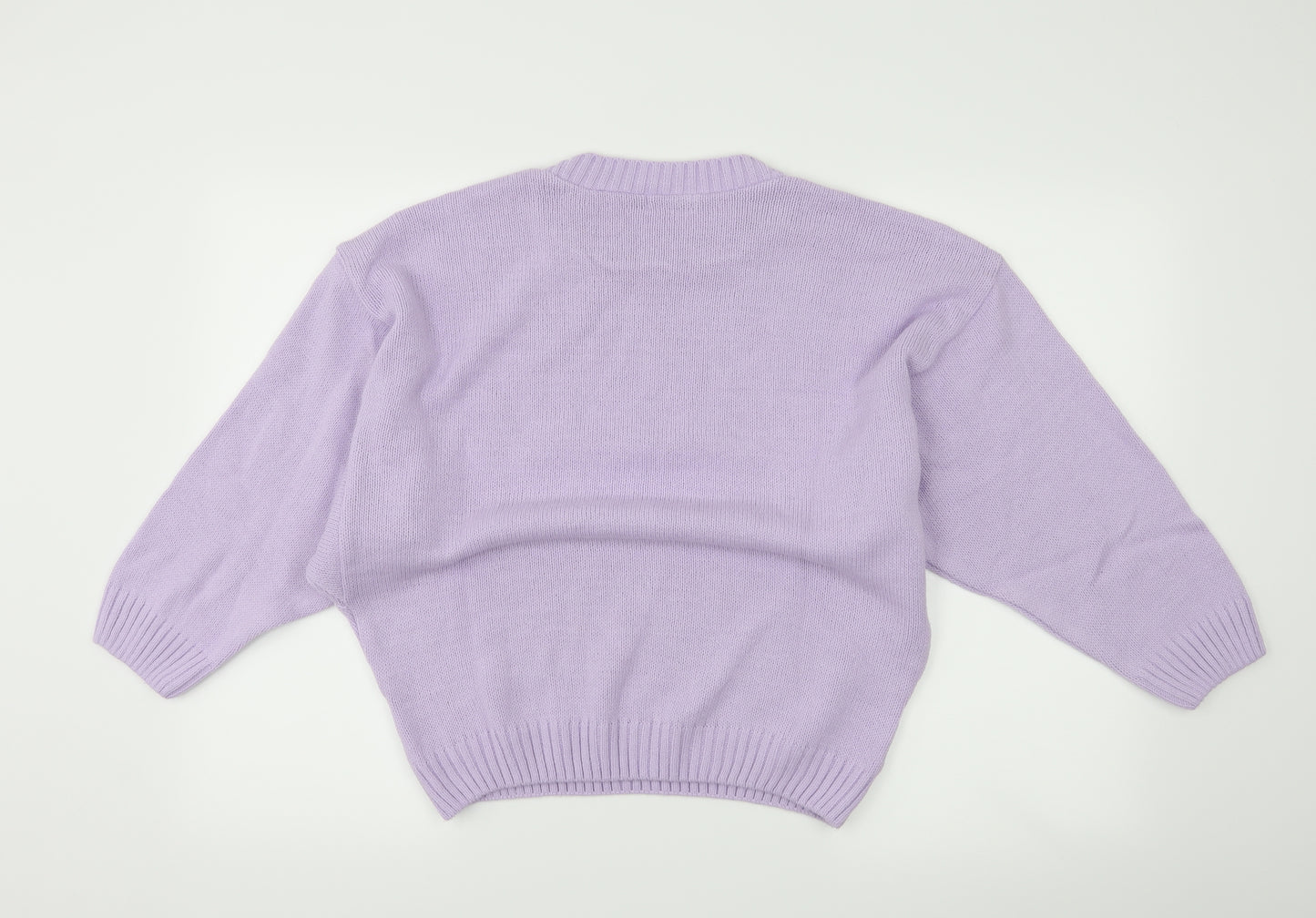 Nasty Gal Womens Purple   Pullover Jumper Size M