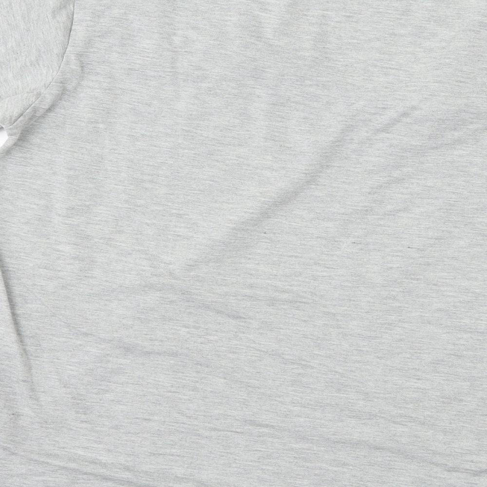PRETTYLITTLETHING Womens Grey   Basic T-Shirt Size 10