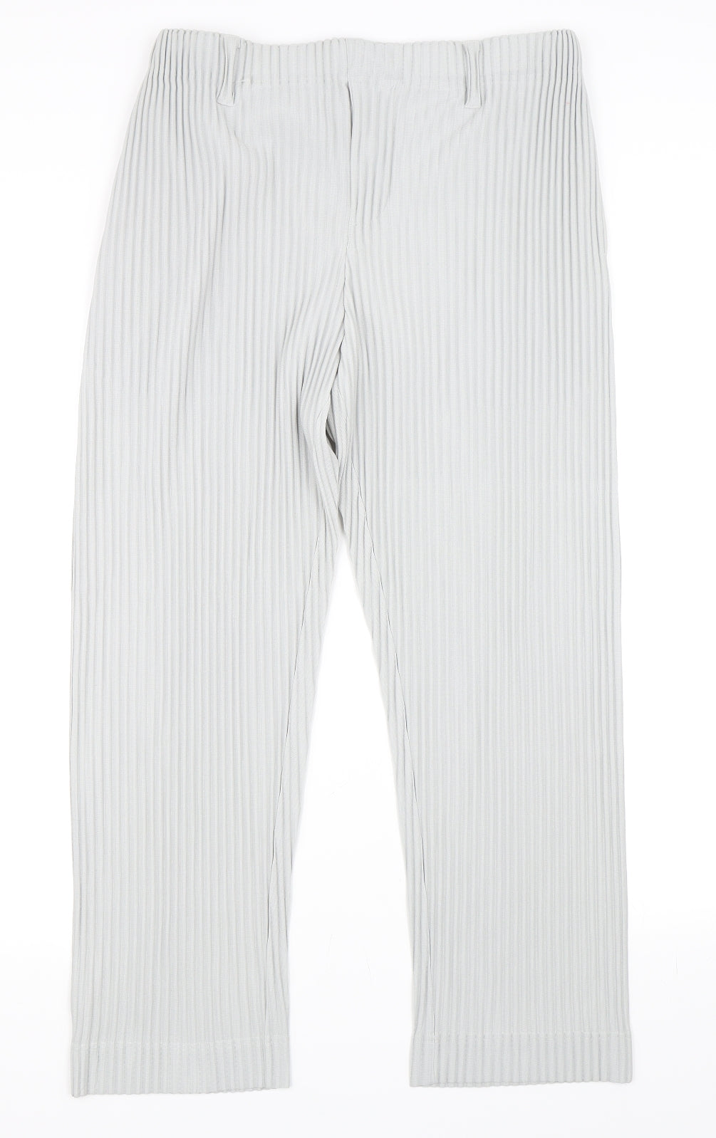 Kuyio Womens Grey   Trousers  Size L L27 in