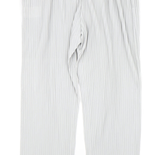 Kuyio Womens Grey   Trousers  Size L L27 in