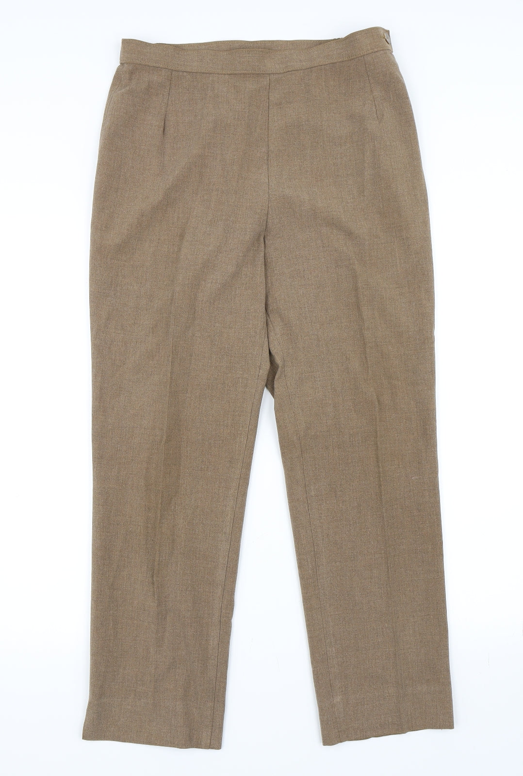 Marks and Spencer Womens Brown   Trousers  Size 12 L26 in