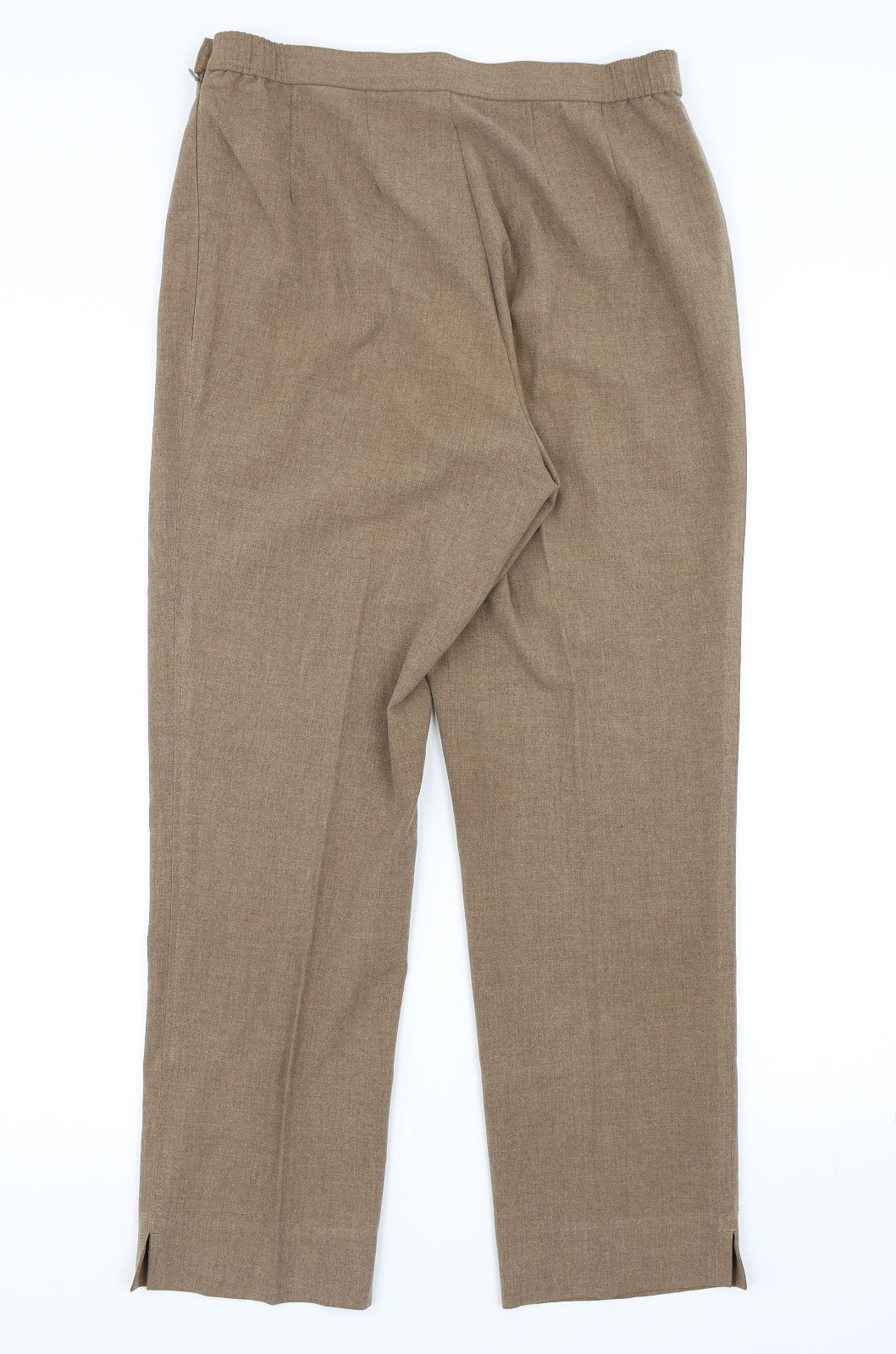 Marks and Spencer Womens Brown   Trousers  Size 12 L26 in