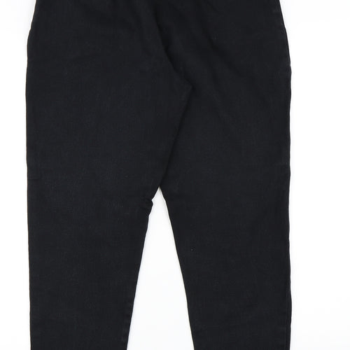 NEXT Womens Black   Straight Jeans Size 12 L26 in