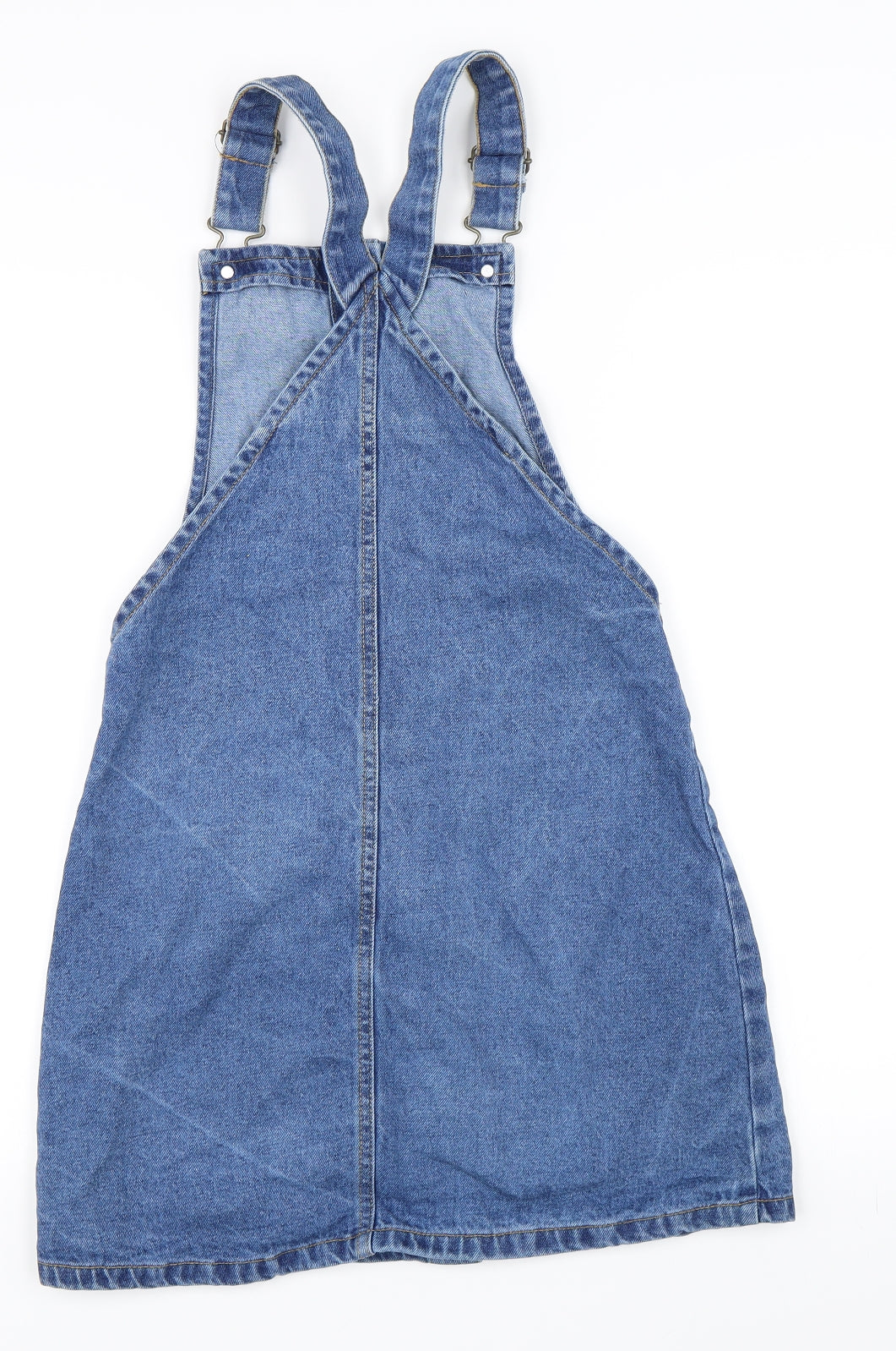 Bluezoo Girls Blue   Dungaree One-Piece Size 15 Years