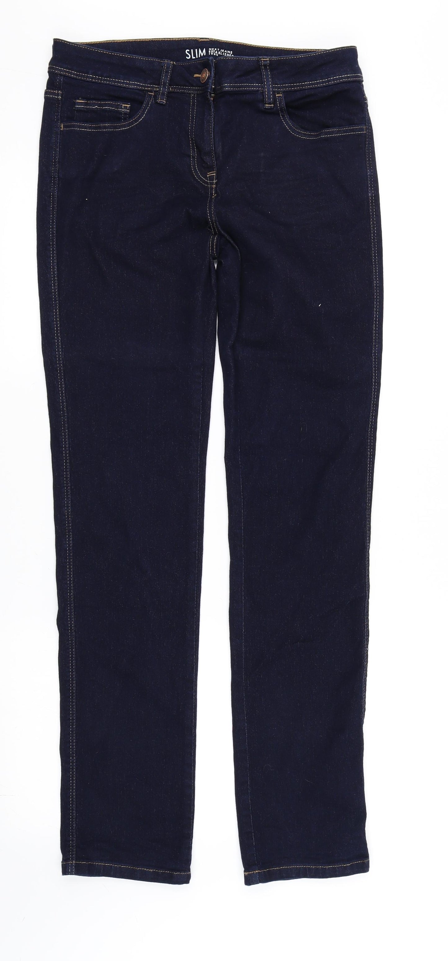NEXT Womens Blue   Skinny Jeans Size 10 L32 in