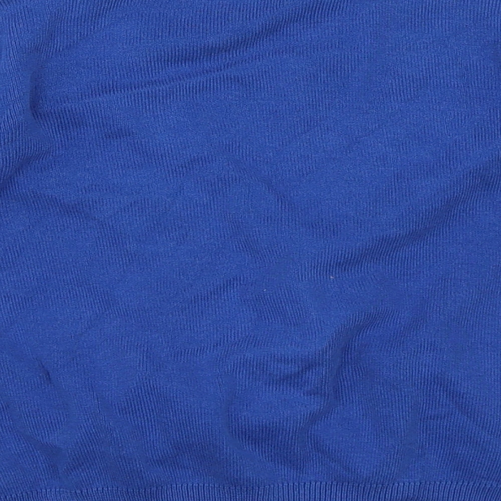 Marks and Spencer Girls Blue   Cardigan Jumper Size 7 Years  - M&S School