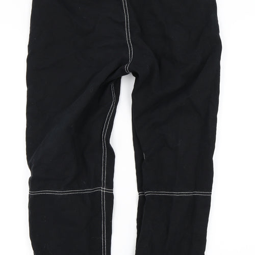 H&M Womens Black   Straight Jeans Size 10 L25 in