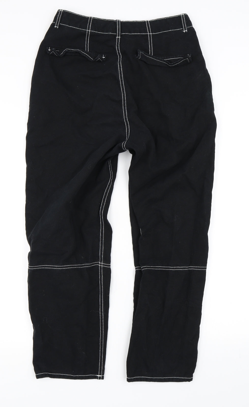 H&M Womens Black   Straight Jeans Size 10 L25 in