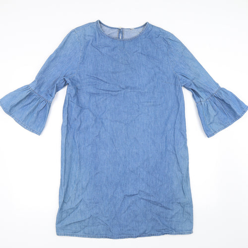 Primark Womens Blue   T-Shirt Dress  Size 14