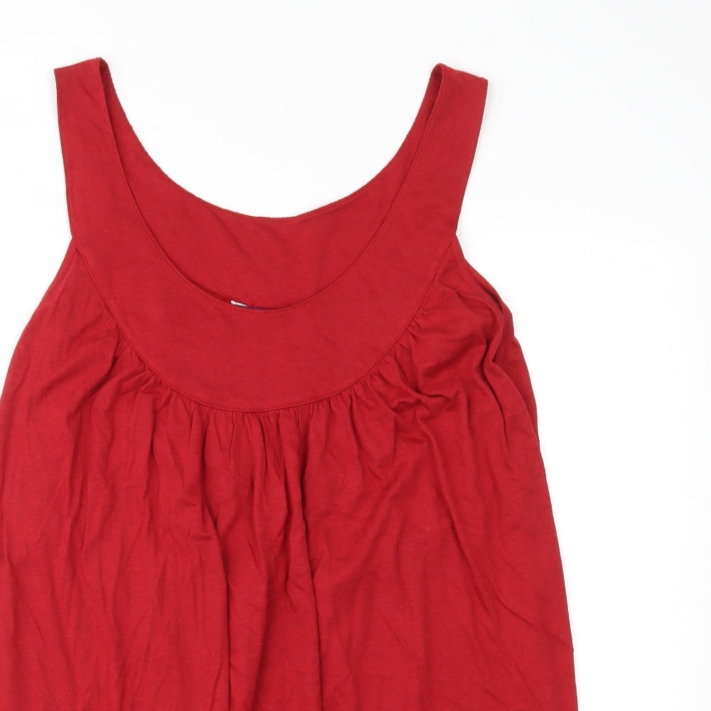 New Look Womens Red   Basic Tank Size 24